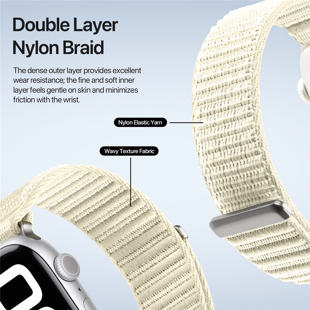 DUX DUCIS DUX DUCIS Apple Watch 42/44/45/46/49 mm Armband Nylon Loop