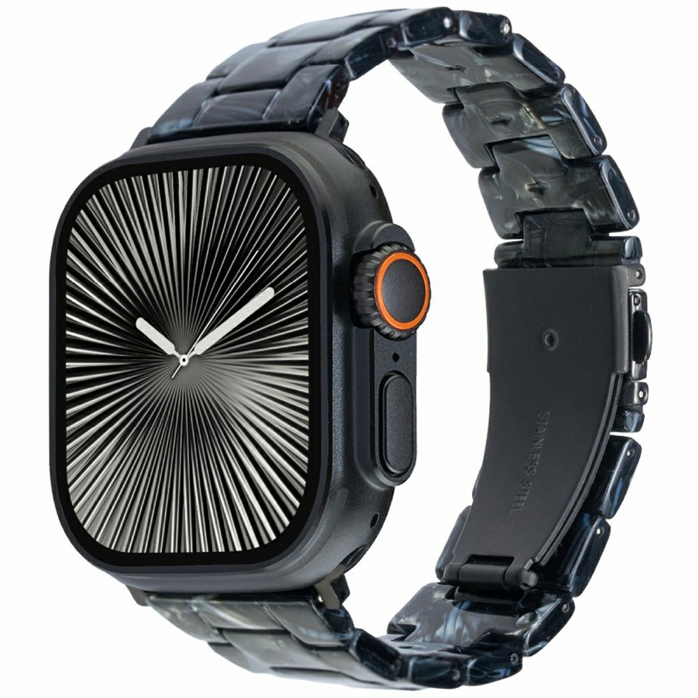 LEMONDA LEMONDA Apple Watch 38/40/41/42 mm Armband Resin Svart
