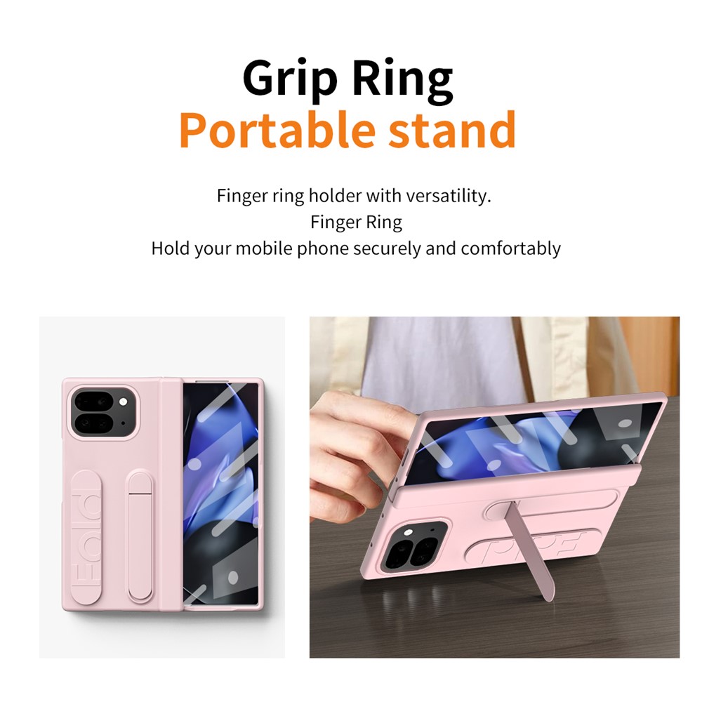  Google Pixel 10 Pro Fold Skal Kickstand Rosa