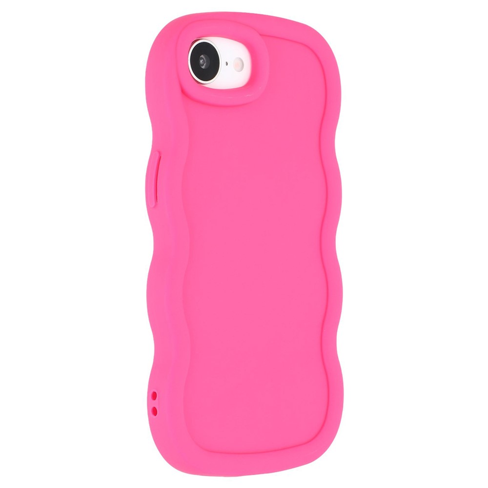  iPhone 17e / 16e Mobilskal Wavy Rosa