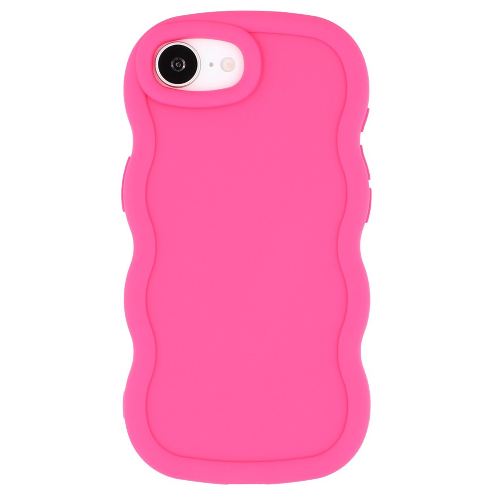  iPhone 17e / 16e Mobilskal Wavy Rosa