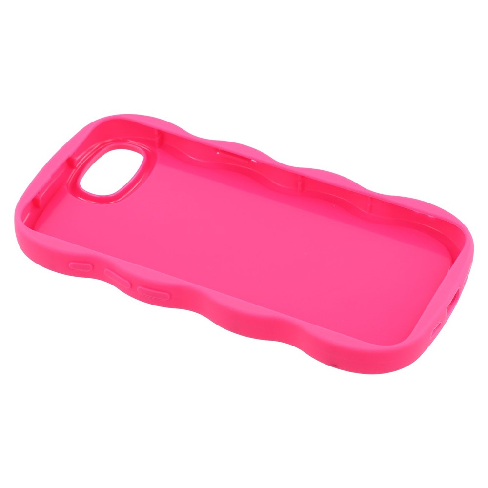  iPhone 17e / 16e Mobilskal Wavy Rosa
