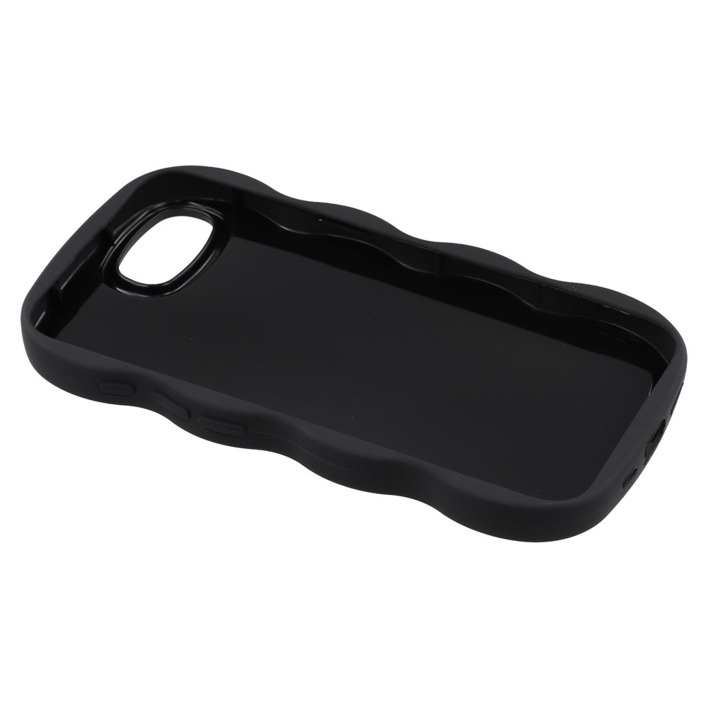  iPhone 17e / 16e Mobilskal Wavy Svart