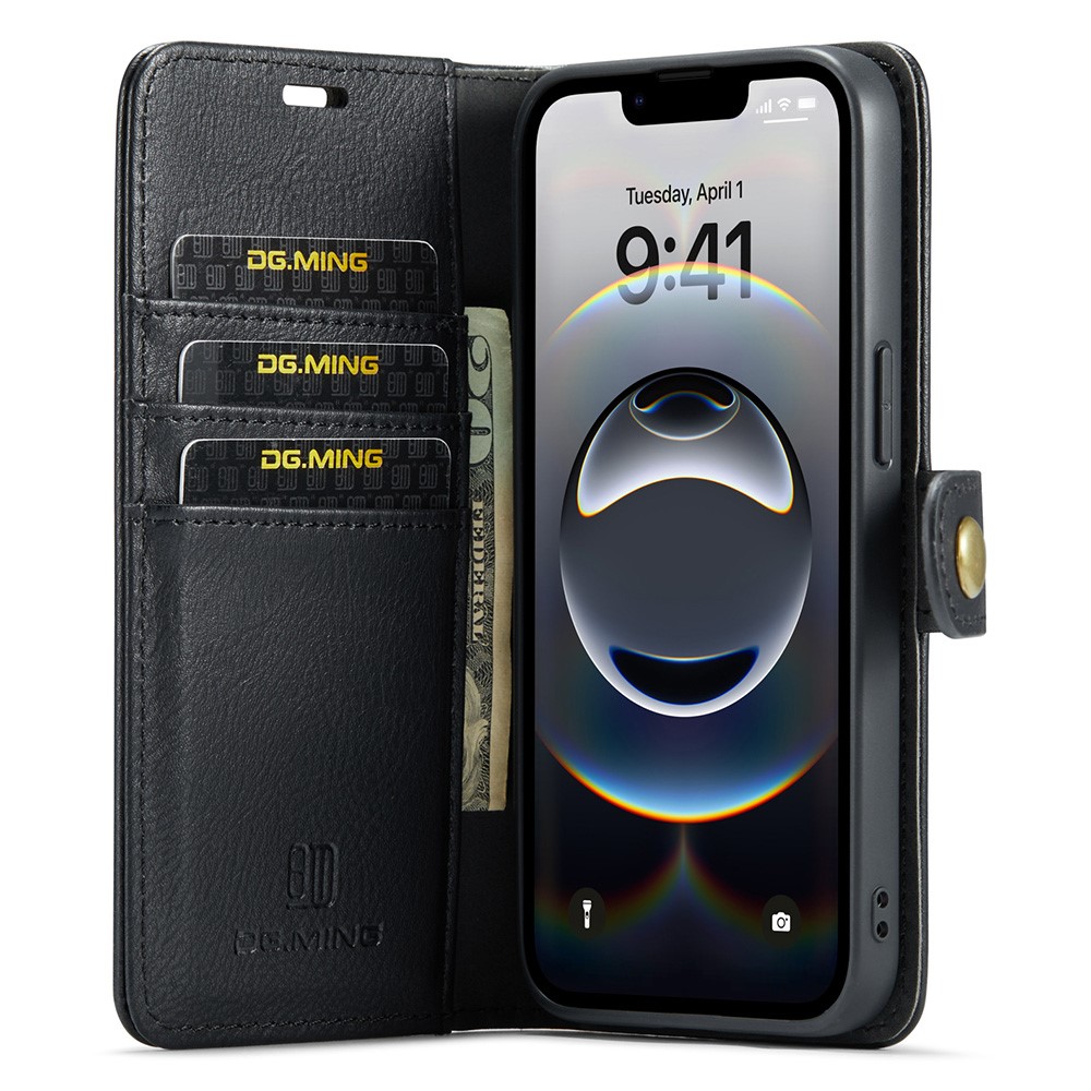 DG.MING DG.MING iPhone 17e / 16e 2in1 Magnet Fodral / Skal Svart
