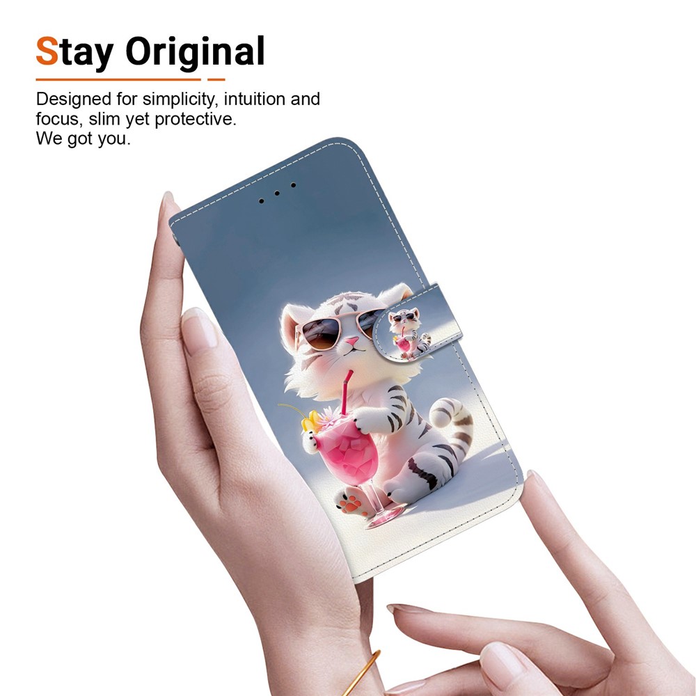  Xiaomi Redmi A5 Fodral Med Tryck Tecknad Tiger