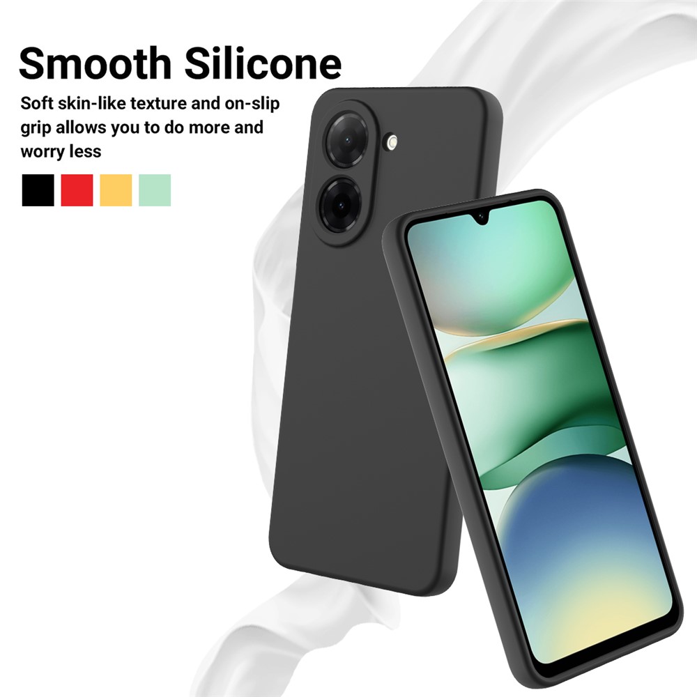  Xiaomi Redmi A5 Skal Liquid Silikon Svart
