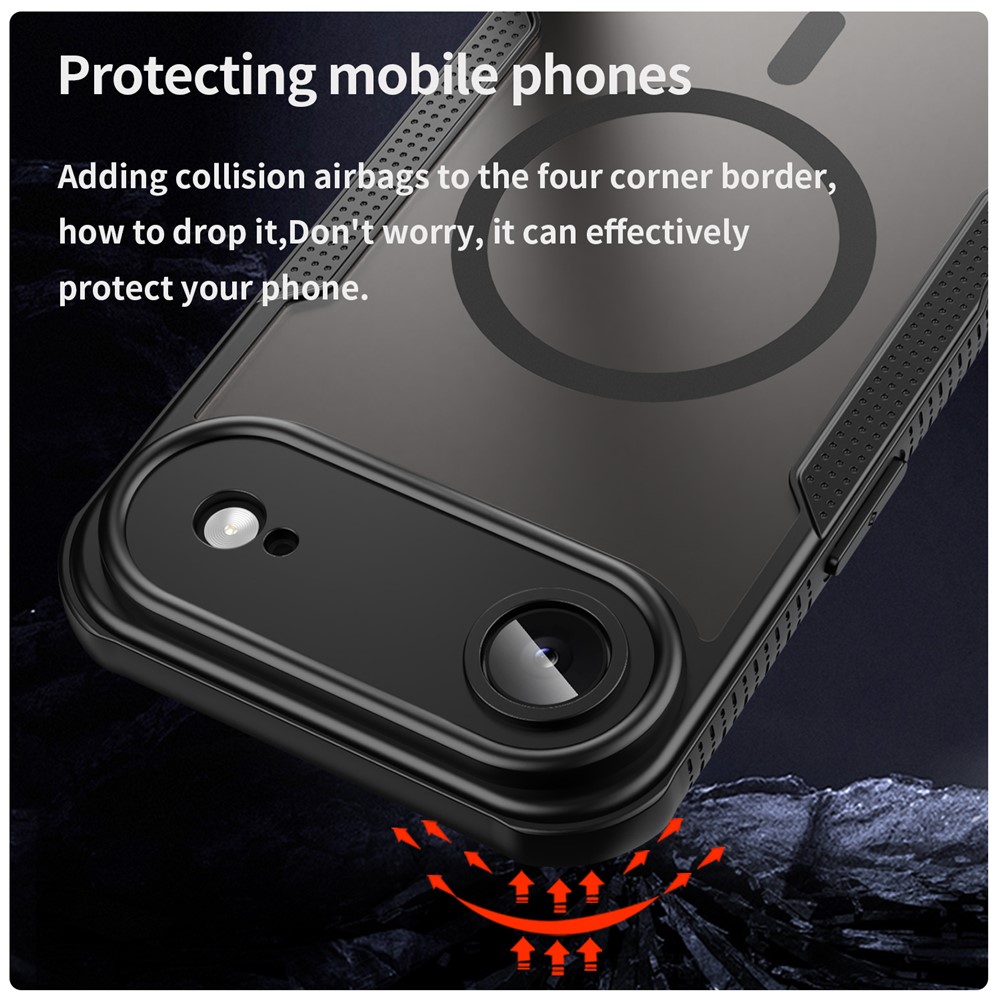  iPhone Air Skal MagSafe Hybrid Armor Svart