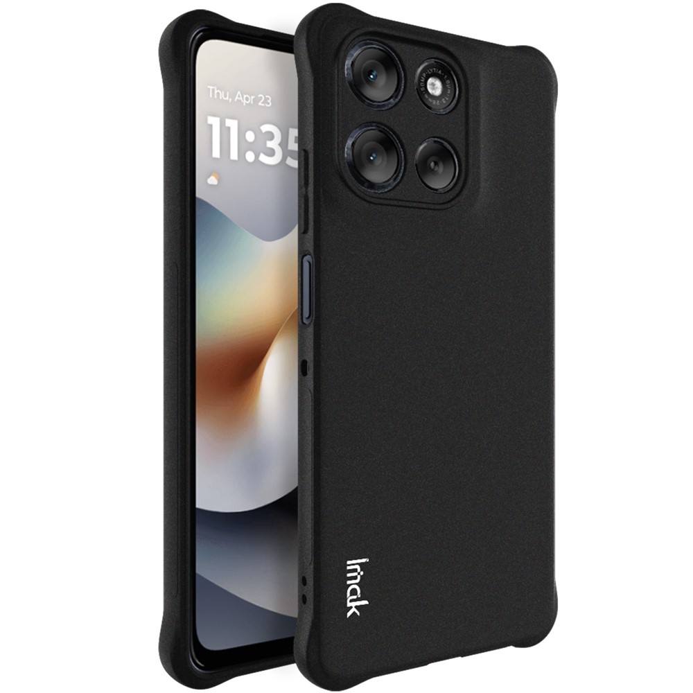 IMAK IMAK Motorola Moto G56 5G Skal Airbag Shockproof Svart