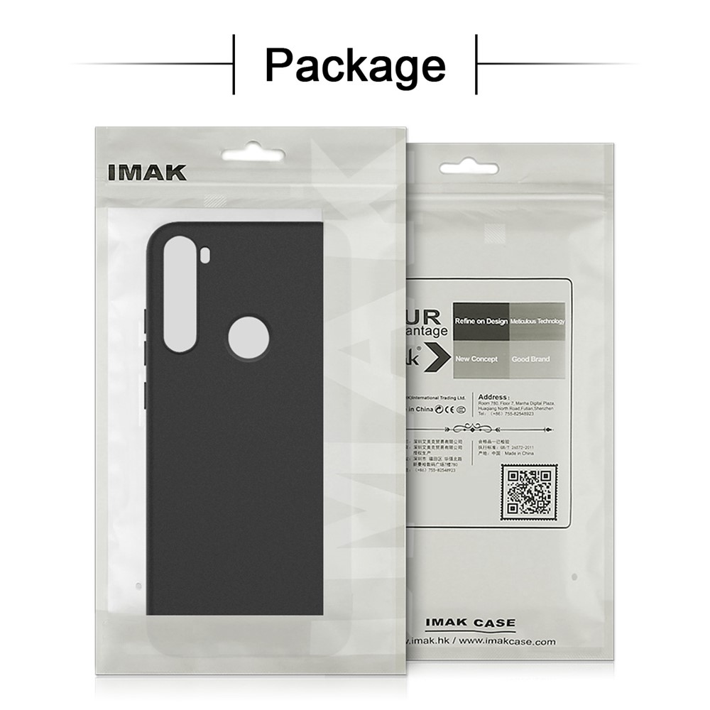 IMAK IMAK Motorola Moto G56 5G Skal Soft TPU Matt Svart