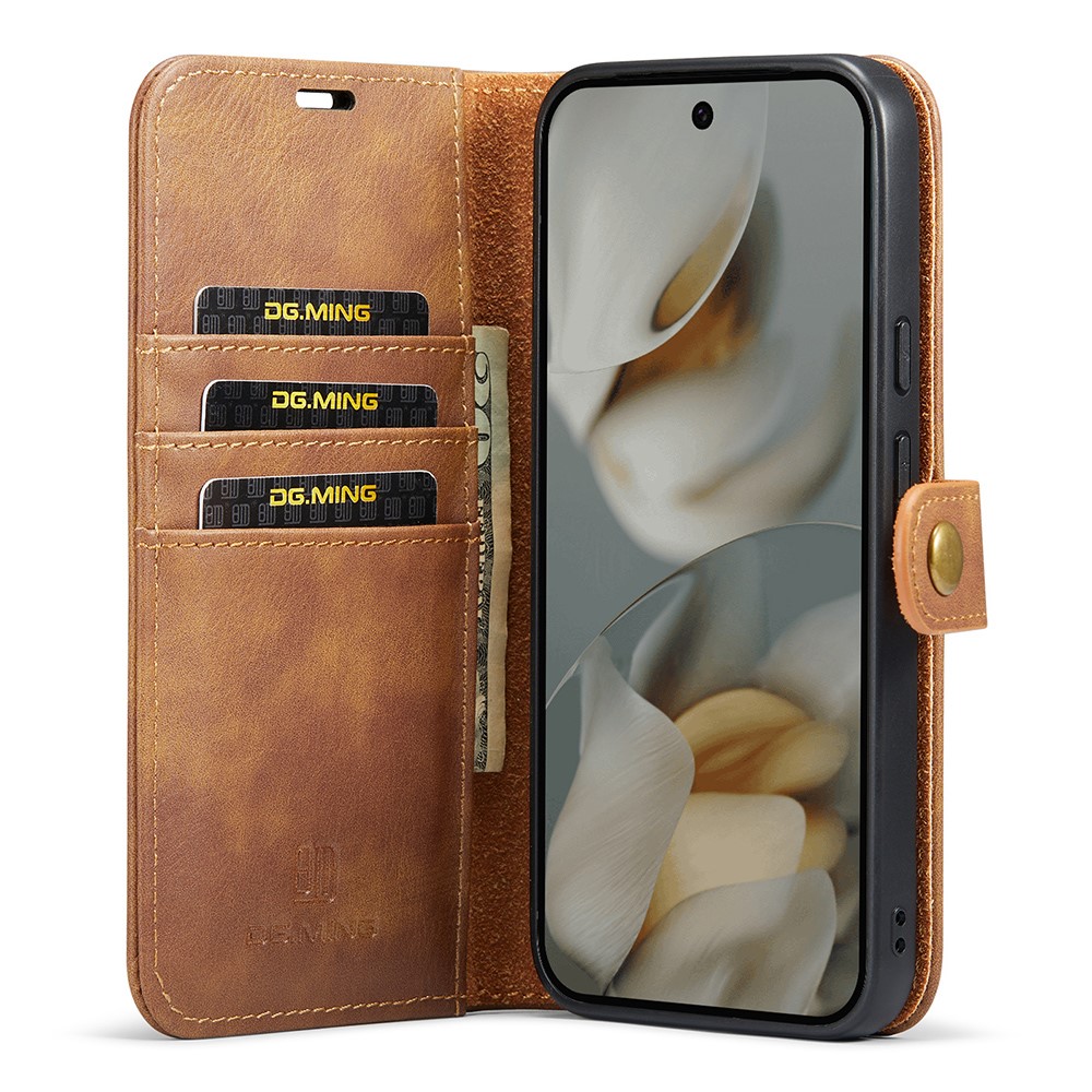 DG.MING DG.MING Google Pixel 10/10 Pro 2in1 Magnet Fodral / Skal Brun