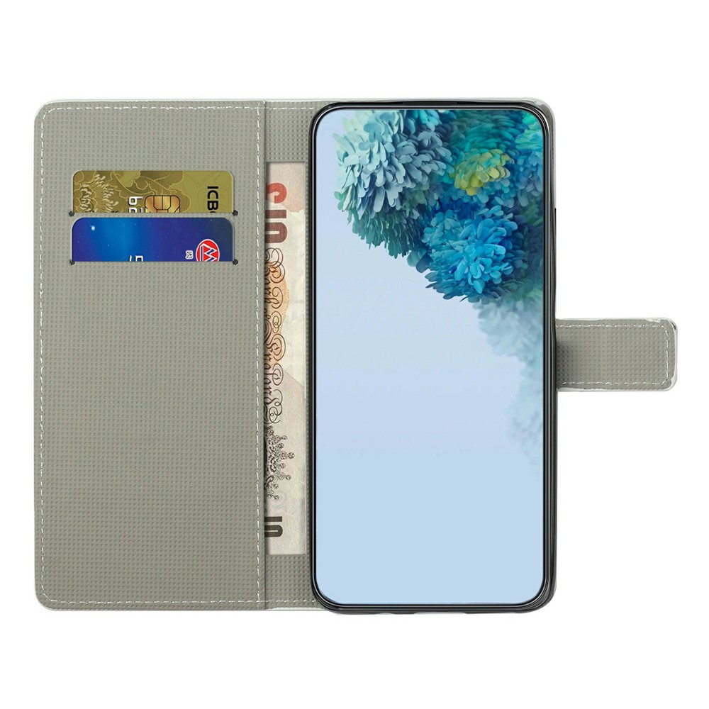  Motorola Moto G86 Power/G86 5G Fodral Med Tryck Ugglor