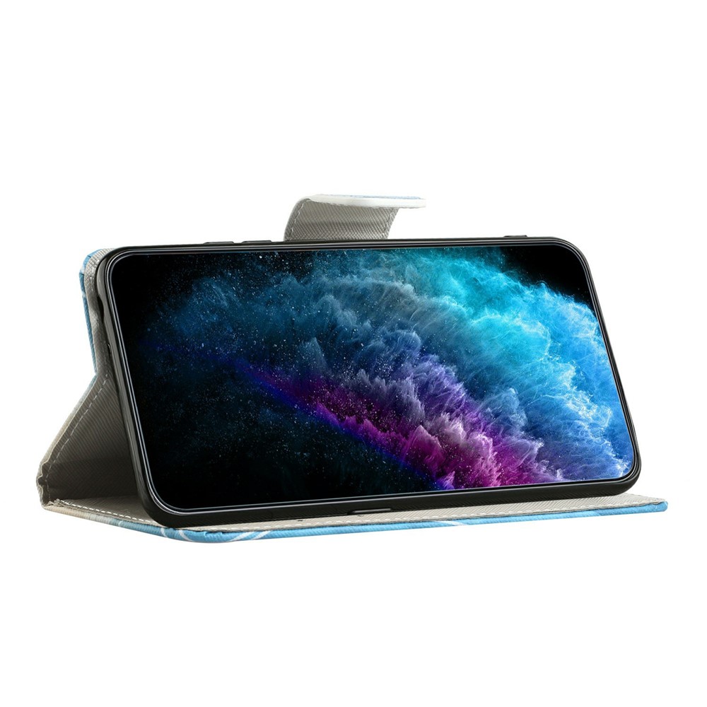  Motorola Moto G86 Power/G86 5G Fodral Läder Fjärilar