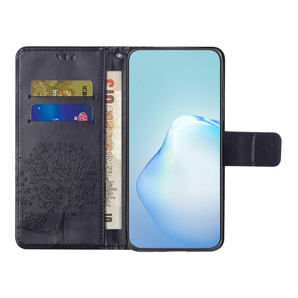  Motorola Moto G86 Power/G86 5G Fodral Träd Tryck Mörk Lila