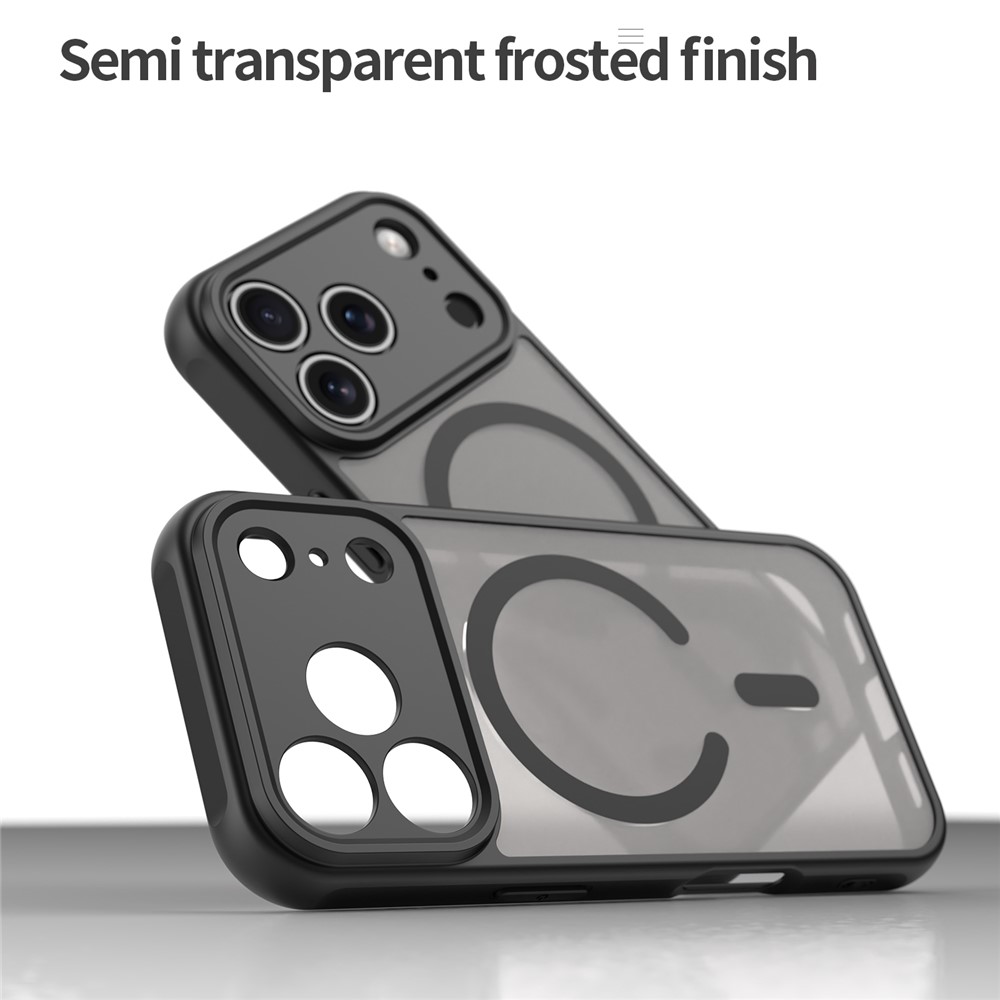  iPhone 17 Pro Skal MagSafe Hybrid Svart