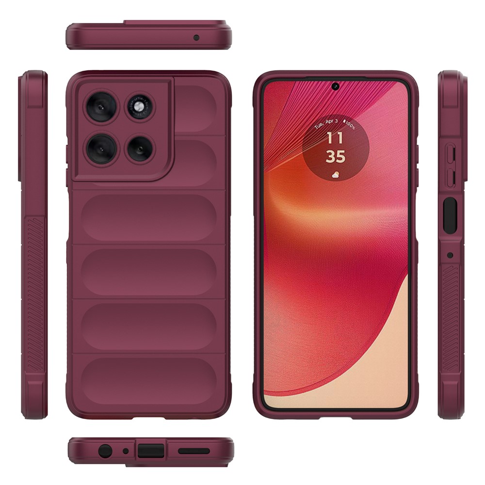  Motorola Moto G56 5G Skal Magic Shield Vinröd