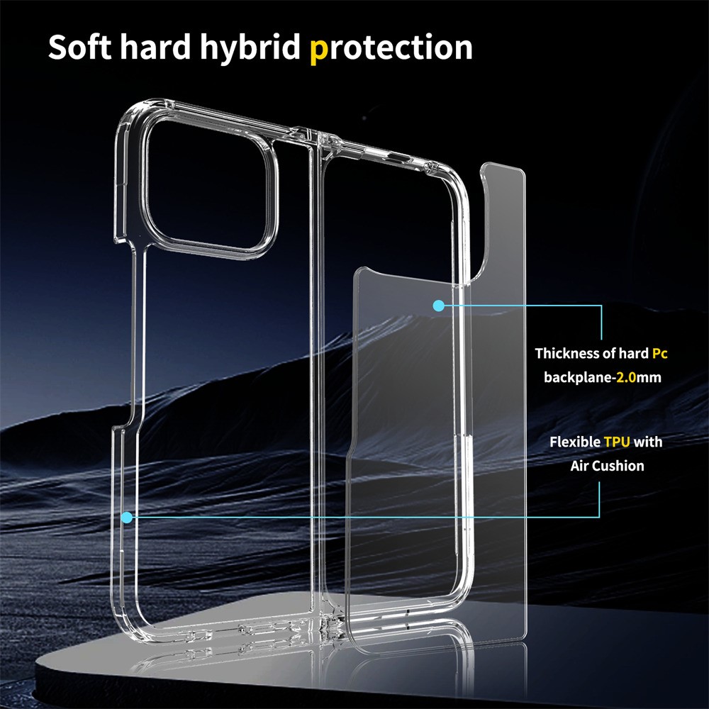  Google Pixel 10 Pro Fold Skal Hybrid Svart