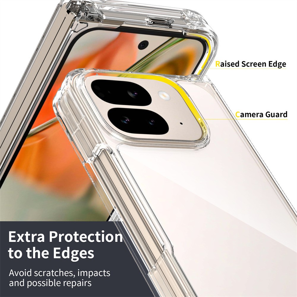  Google Pixel 10 Pro Fold Skal Hybrid Svart