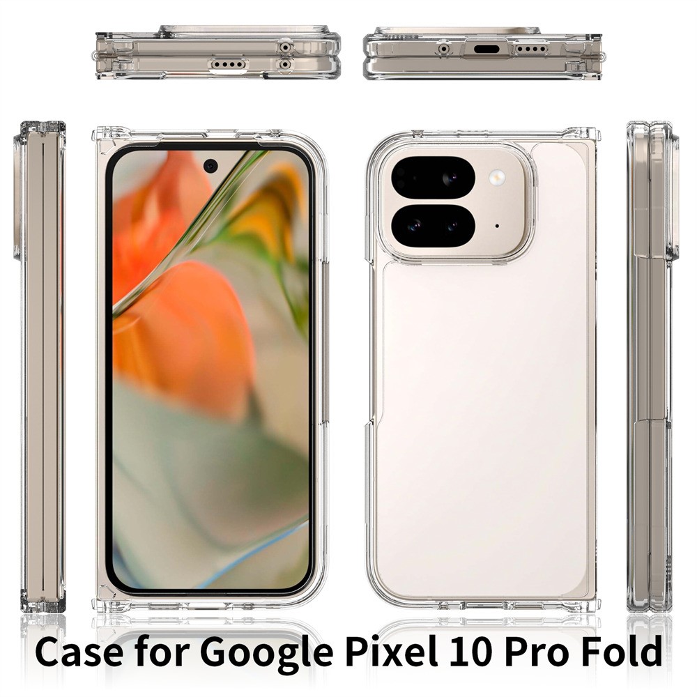  Google Pixel 10 Pro Fold Skal Hybrid Svart