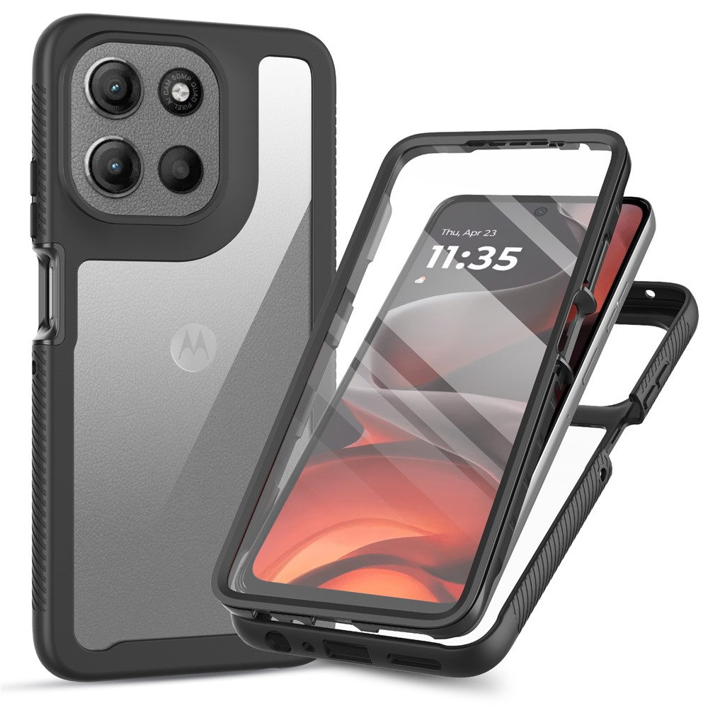  Motorola Moto G86 5G Skal 360 Hybrid Svart