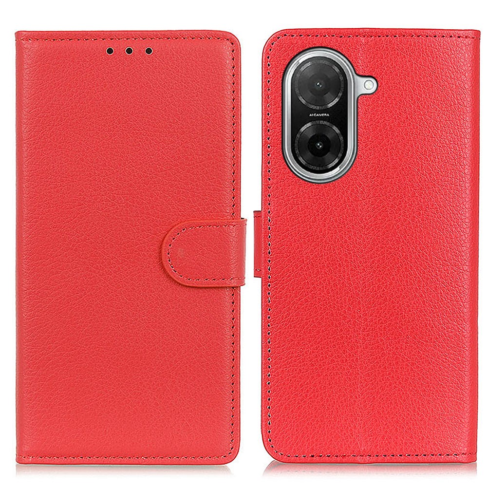  Xiaomi Redmi A5 Fodral Litchi Läder Röd