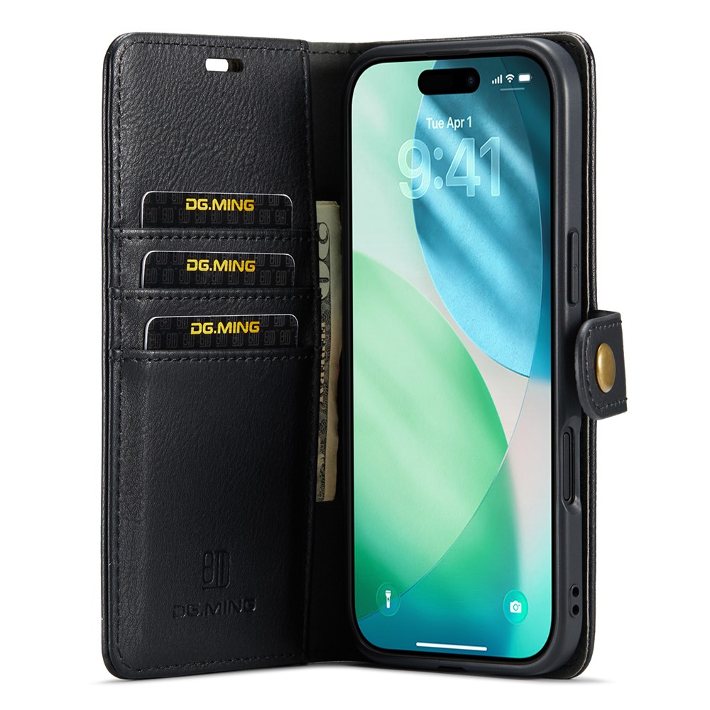 DG.MING DG.MING iPhone Air 2in1 Magnet Fodral / Skal Svart