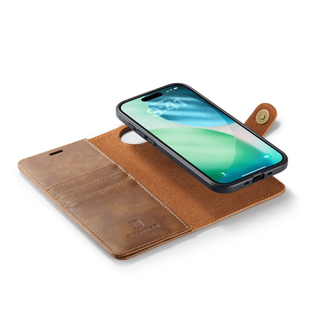 DG.MING DG.MING iPhone Air 2in1 Magnet Fodral / Skal Brun