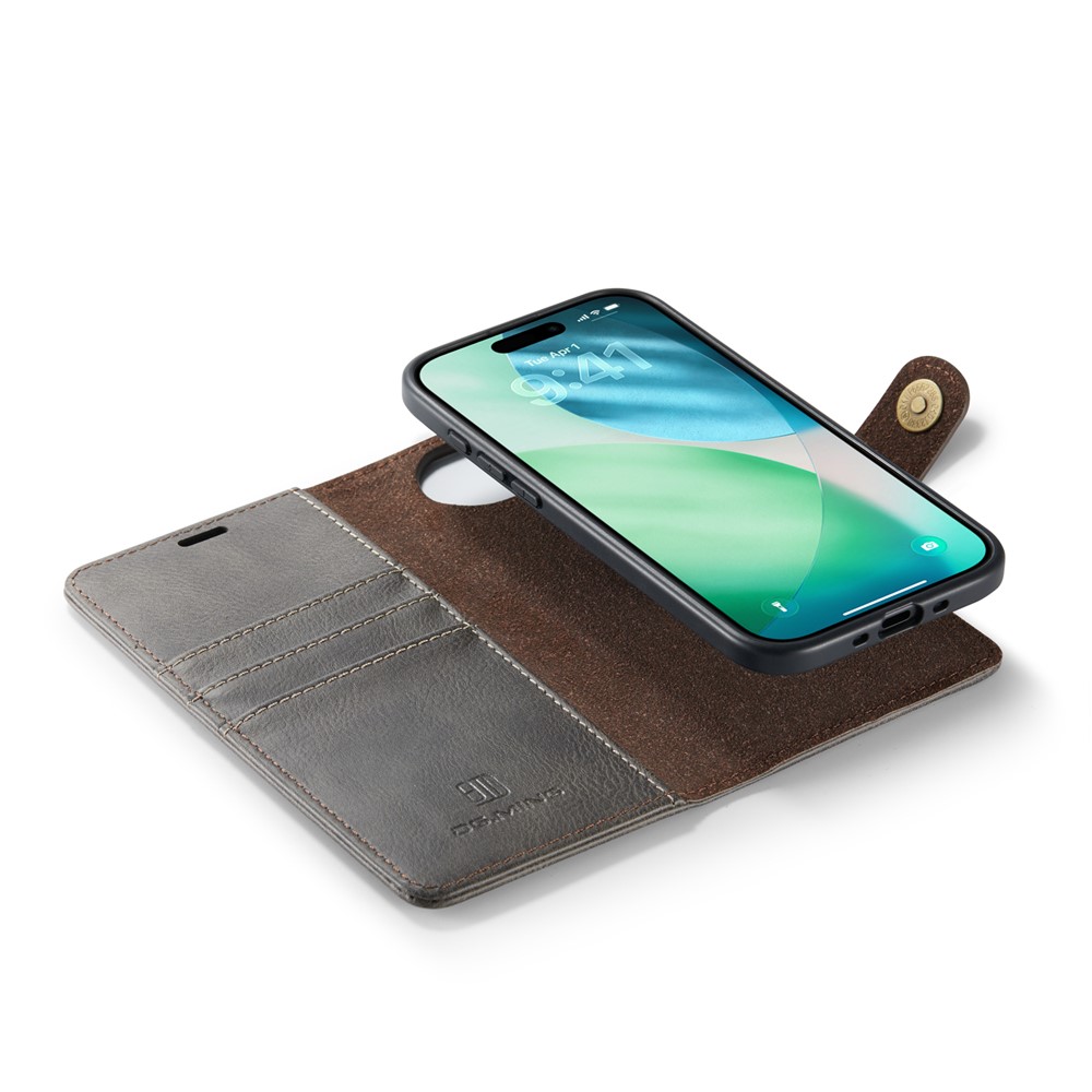 DG.MING DG.MING iPhone Air 2in1 Magnet Fodral / Skal Grå