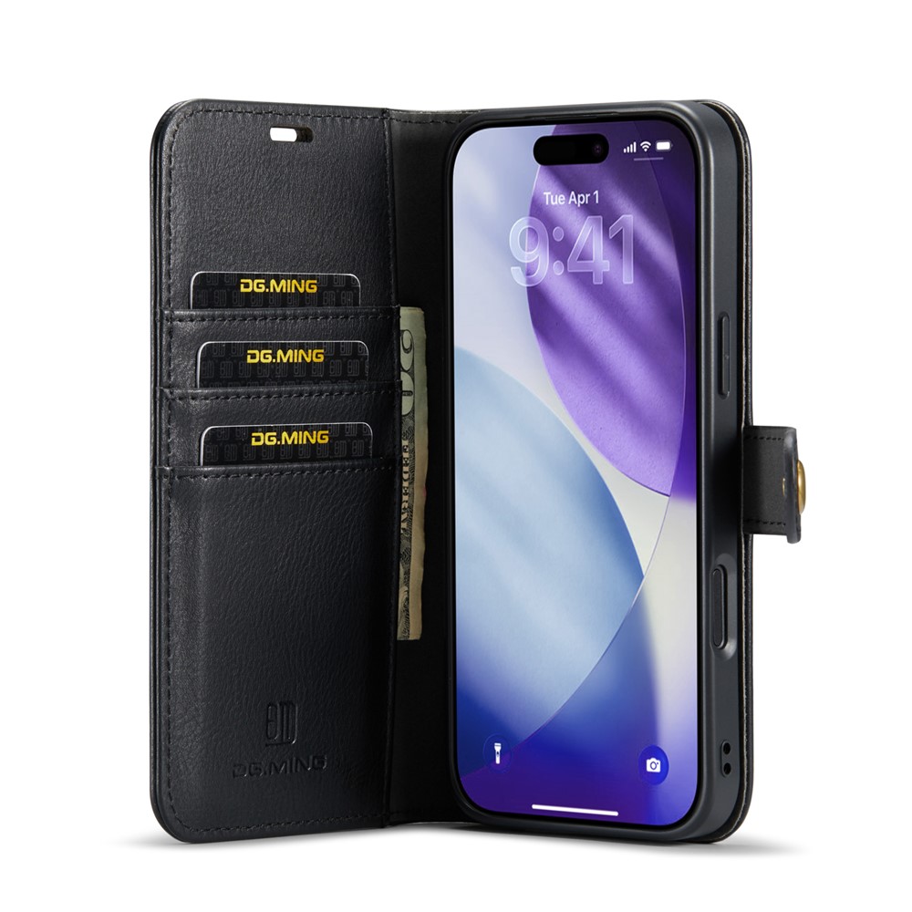 DG.MING DG.MING iPhone 17 Pro 2in1 Magnet Fodral / Skal Svart
