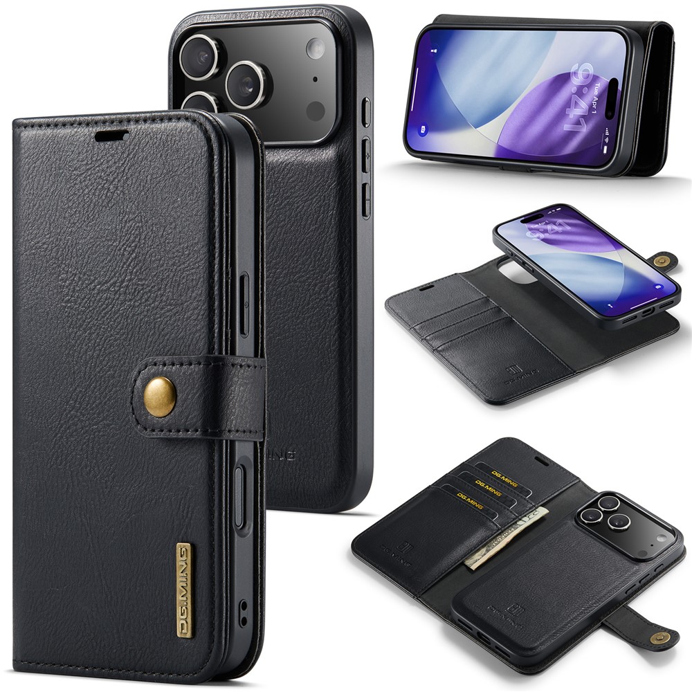 DG.MING DG.MING iPhone 17 Pro Max 2in1 Magnet Fodral / Skal Svart