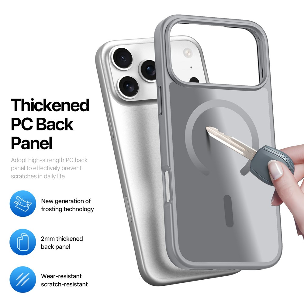 DUX DUCIS DUX DUCIS iPhone 17 Pro Skal MagSafe Yind Series Grå