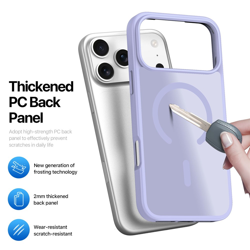 DUX DUCIS DUX DUCIS iPhone 17 Pro Skal MagSafe Yind Series Lila