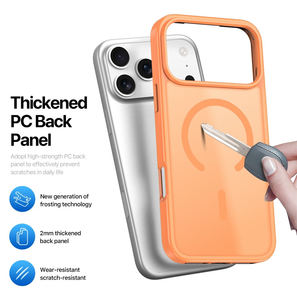 DUX DUCIS DUX DUCIS iPhone 17 Pro Skal MagSafe Yind Series Orange