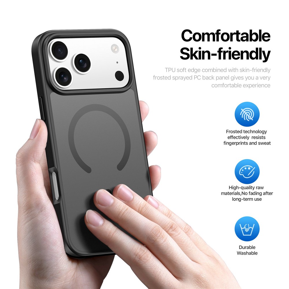 DUX DUCIS DUX DUCIS iPhone 17 Pro Max Skal MagSafe Yind Series Svart