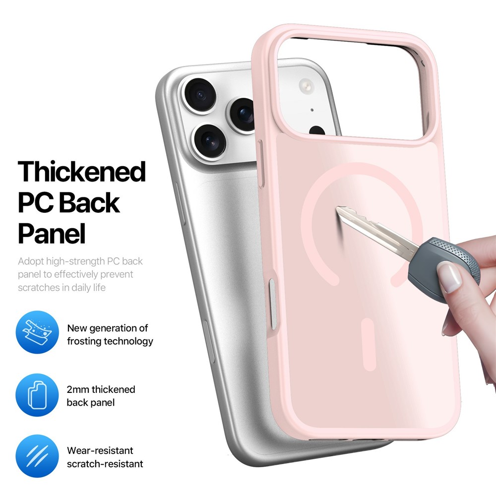 DUX DUCIS DUX DUCIS iPhone 17 Pro Max Skal MagSafe Yind Series Rosa