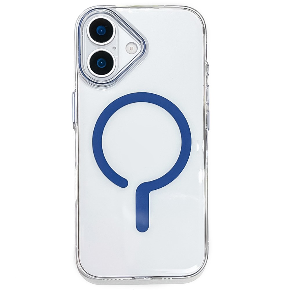  iPhone 17 Skal MagSafe Transparent / Blå