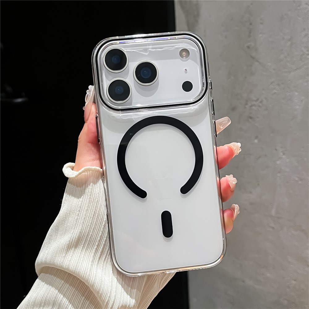  iPhone 17 Pro Skal MagSafe Transparent / Svart