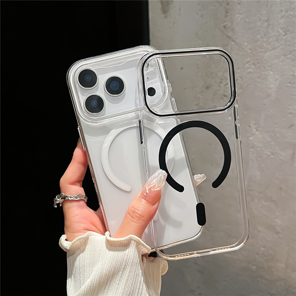  iPhone 17 Pro Skal MagSafe Transparent / Svart