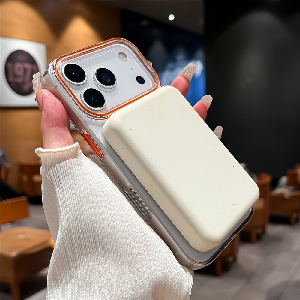 iPhone 17 Pro Skal MagSafe Transparent / Svart