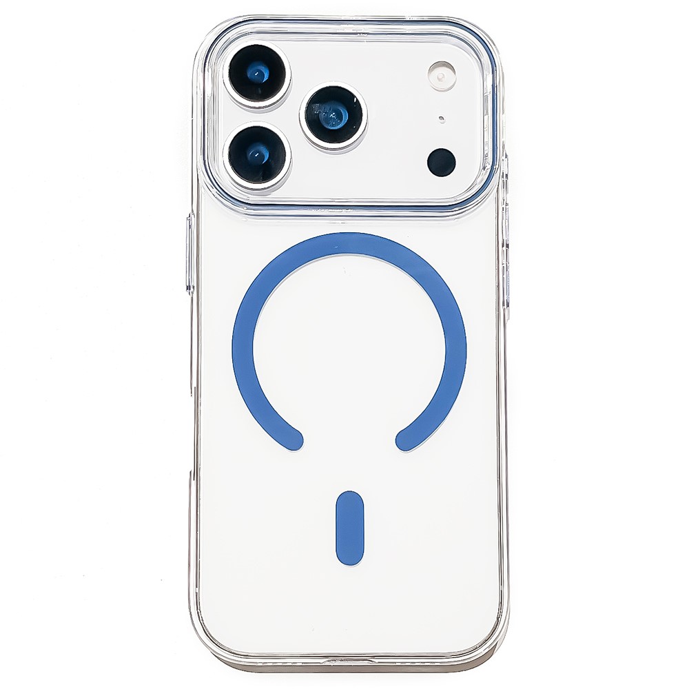  iPhone 17 Pro Max Skal MagSafe Transparent / Blå
