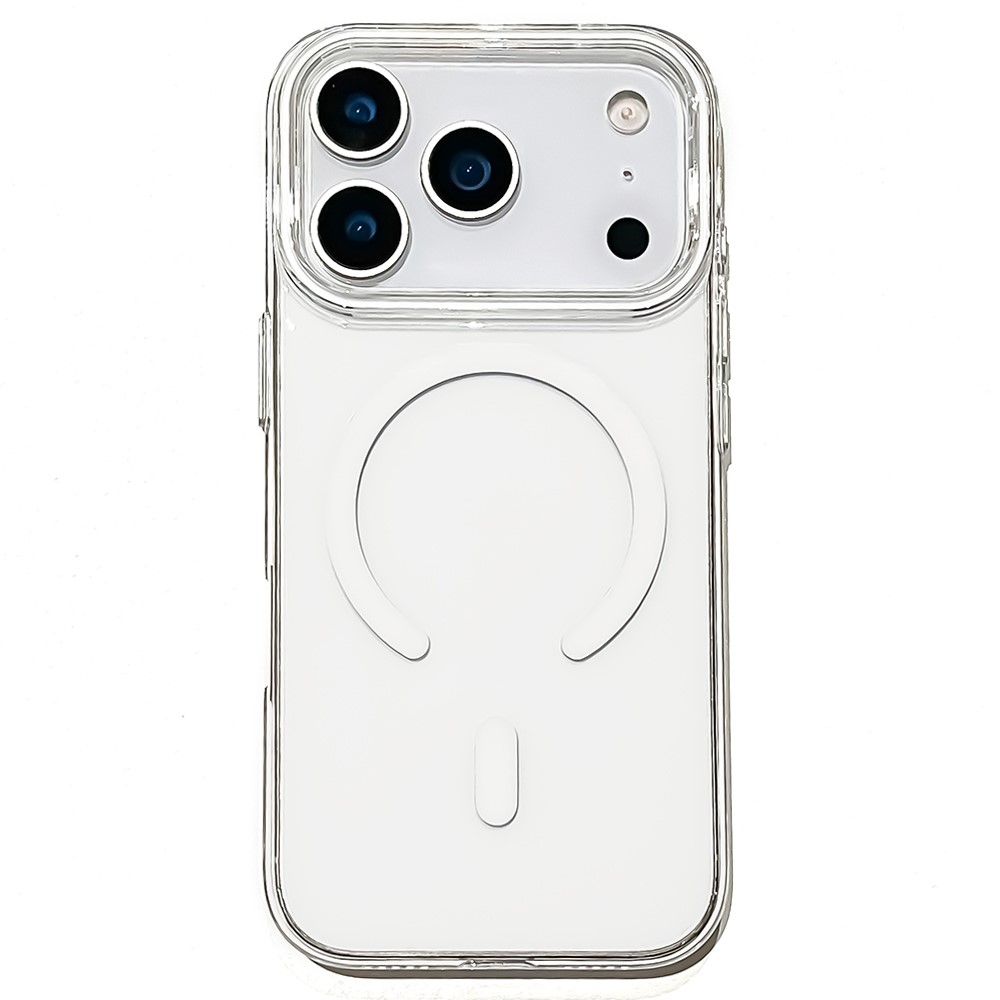  iPhone 17 Pro Max Skal MagSafe Transparent / Vit