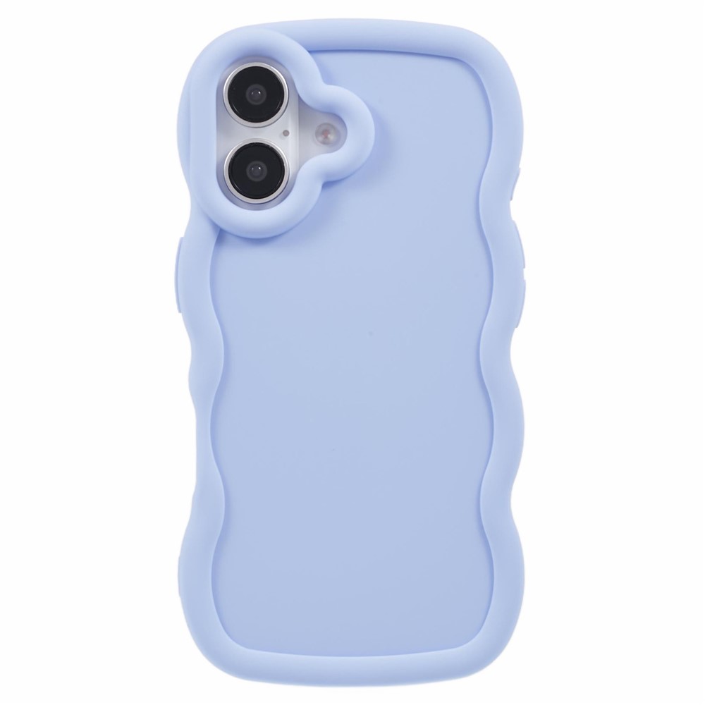 iPhone 17 Mobilskal Wavy Lila