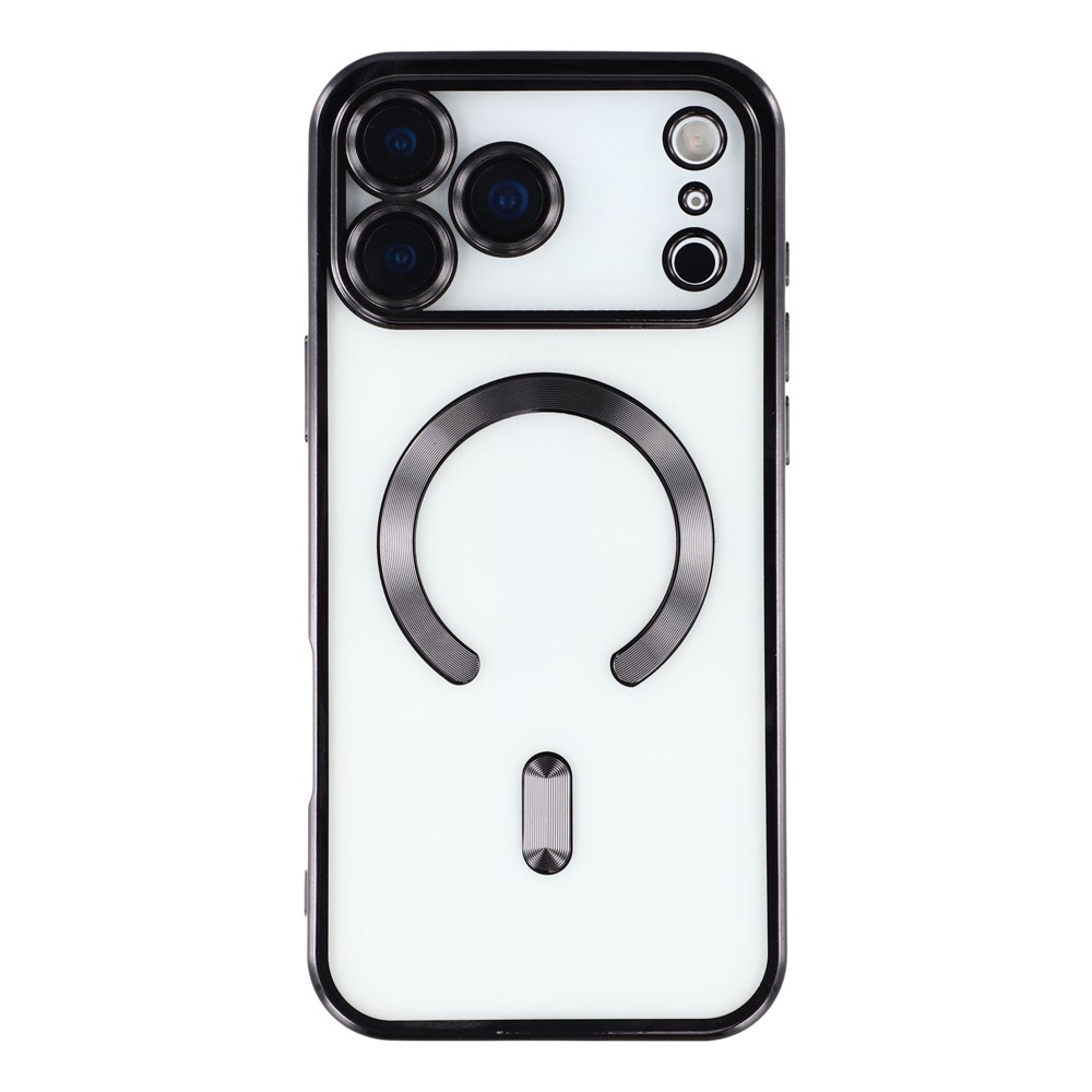  iPhone 17 Pro Skal MagSafe Electroplated TPU Svart