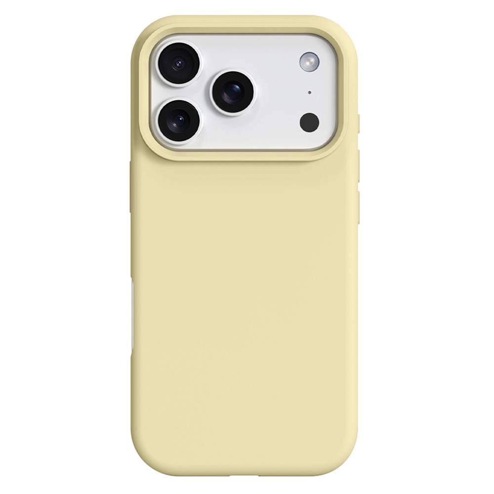  iPhone 17 Pro Max Skal MagSafe Liquid Silikon Gul