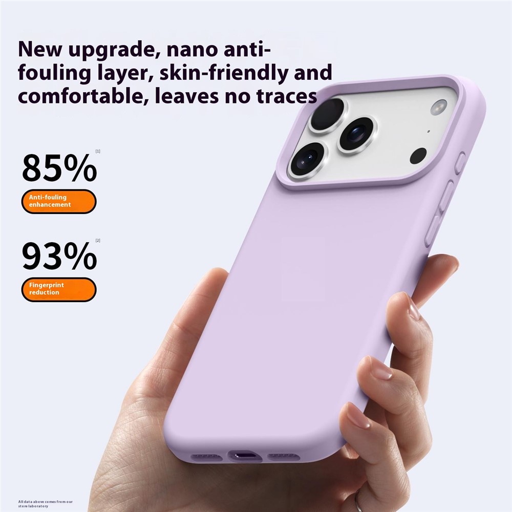  iPhone 17 Pro Skal MagSafe Liquid Silikon Grå