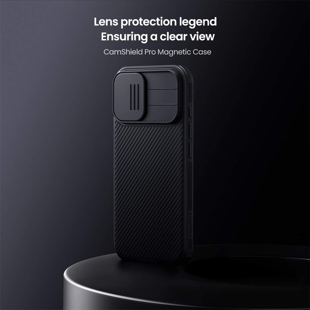 NILLKIN NILLKIN iPhone 17 Skal MagSafe CamShield Pro Svart