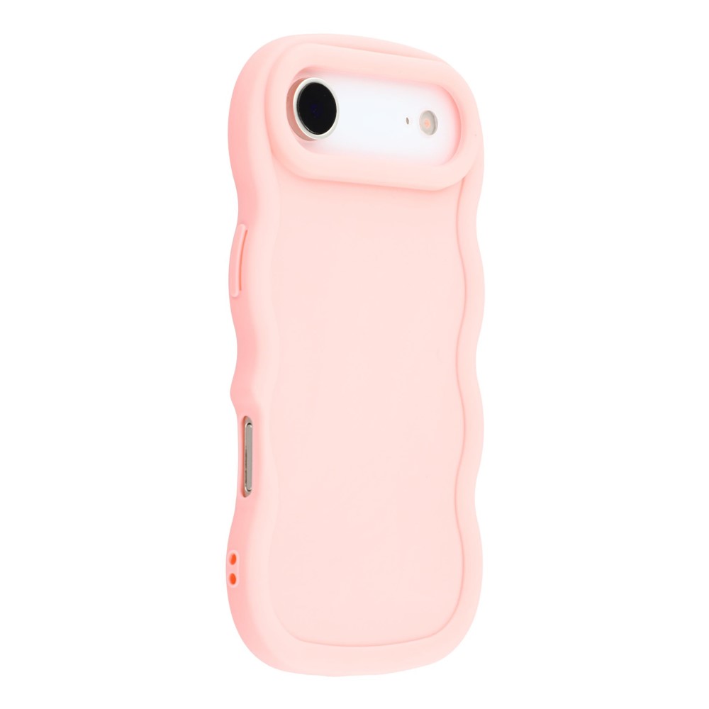  iPhone Air Mobilskal Wavy Ljus Rosa