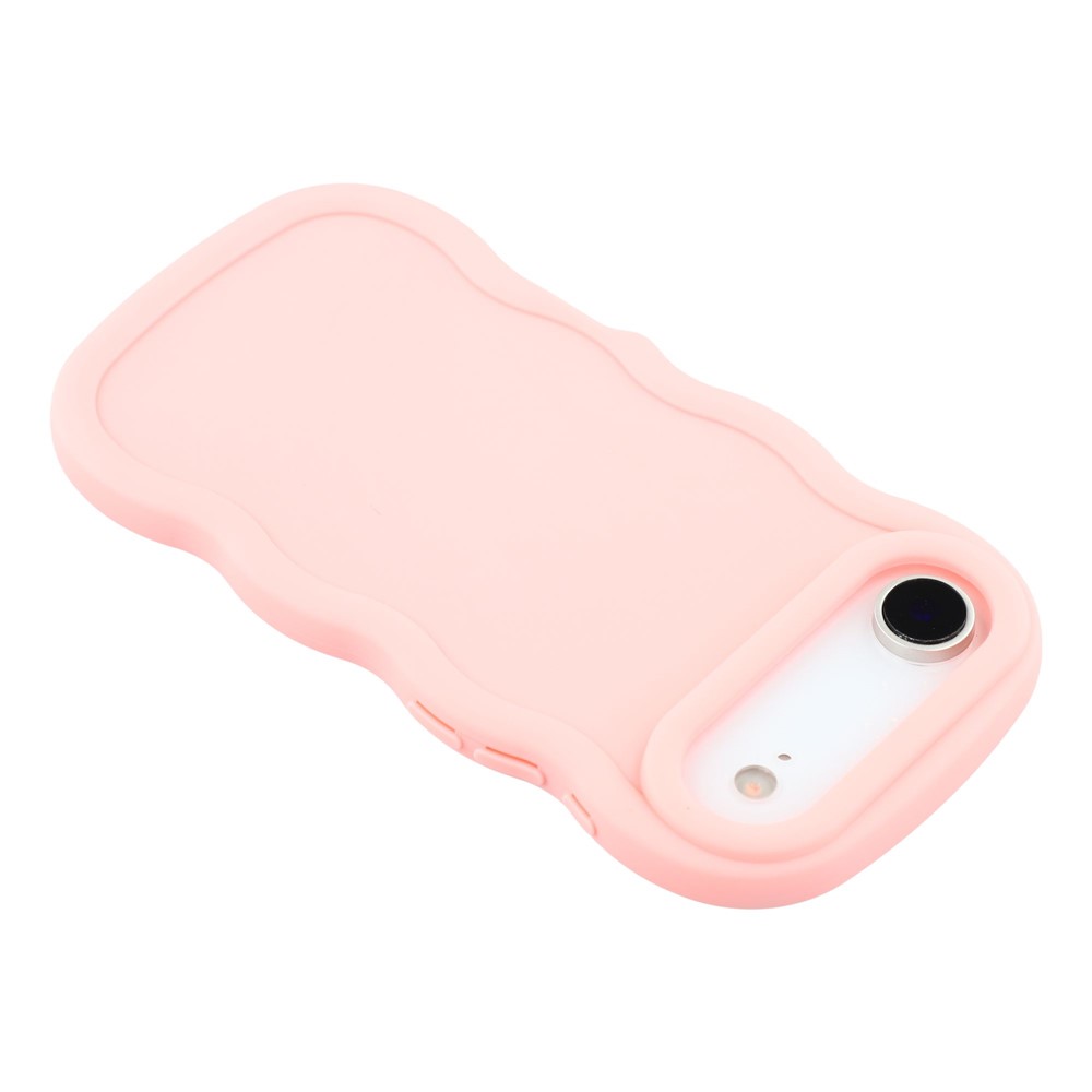  iPhone Air Mobilskal Wavy Ljus Rosa