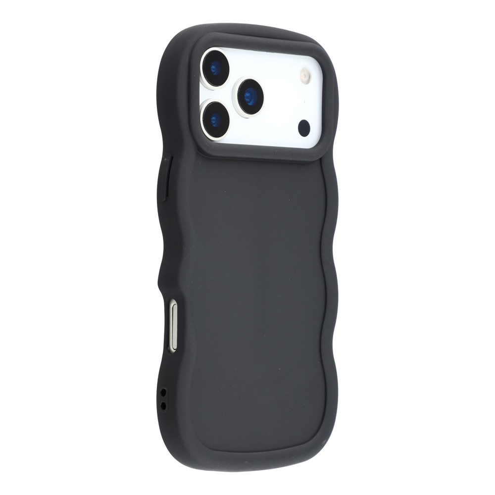  iPhone 17 Pro Max Mobilskal Wavy Svart