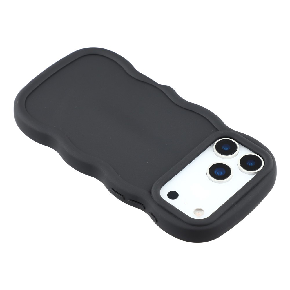  iPhone 17 Pro Max Mobilskal Wavy Svart