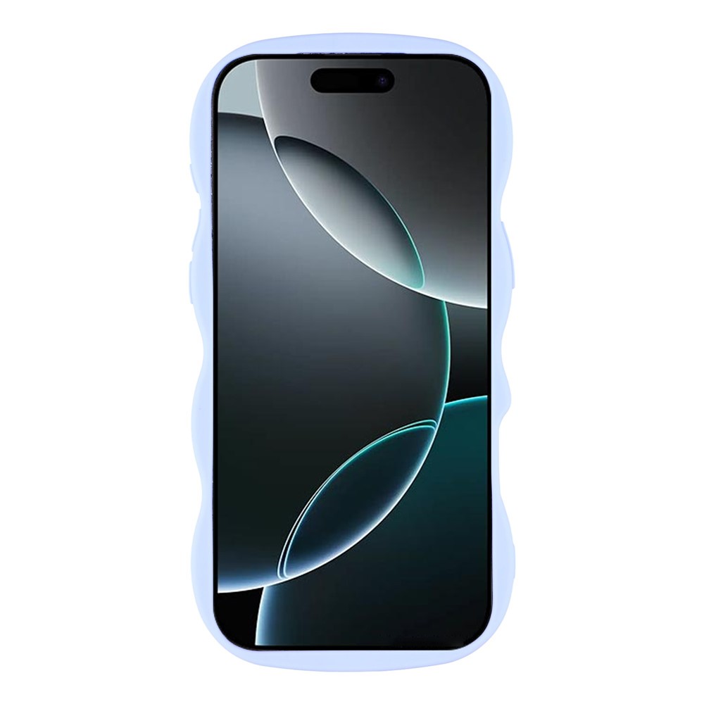  iPhone 17 Pro Max Mobilskal Wavy Lila